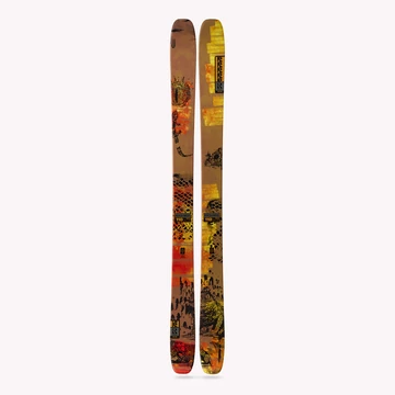 K2 Reckoner 110 orange twintip freeride síléc