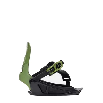 K2 Lil Mini green snowboard kötés