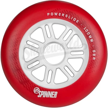 Powerslide Spinner 100mm/88A red görkorcsolya kerék - 3db