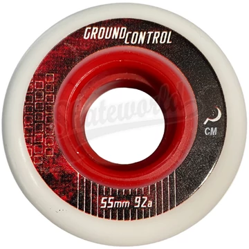 Ground Control white/red 55mm/92A kerék - 4db