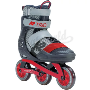 K2 Trio 100 black/red görkorcsolya