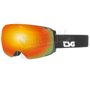 TSG Goggle TWO solid black mágneses síszemüveg