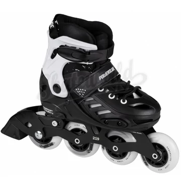 Powerslide KHAAN Jr. SQD black/white görkorcsolya