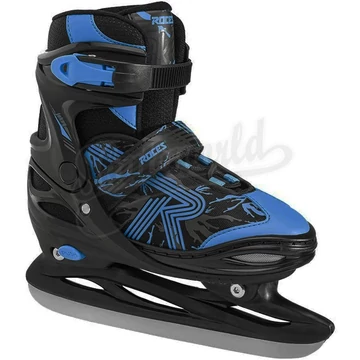 Roces Jokey Ice Boy 3.0 black/astro blue gyerek állítható jégkorcsolya