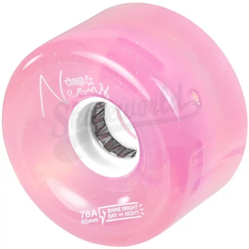 Chaya Neon Pink 65x38mm/78A LED világítós görkorcsolya kerék