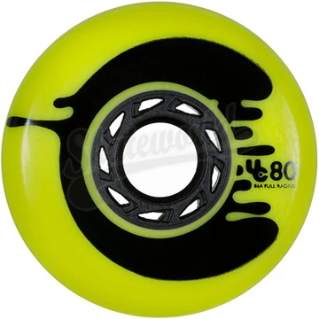 Undercover Cosmic Rosche Yellow Full Radius 80mm/86A görkorcsolya kerék