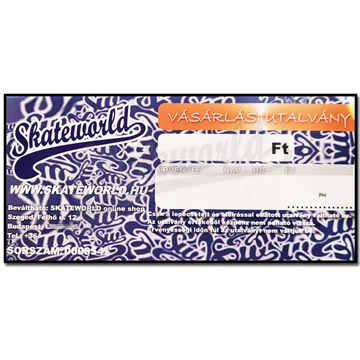 Skateworld ajándék / vásárlási utalvány