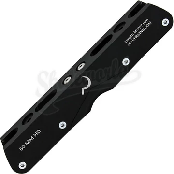 Ground Control HD 60mm black Alu agresszív görkorcsolya sín