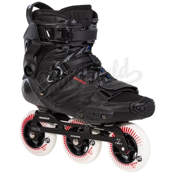 Powerslide Hardcore HC EVO Pro 90 Trinity black/red freeskate görkorcsolya