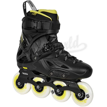 Powerslide Imperial 80 black/yellow freeskate görkorcsolya