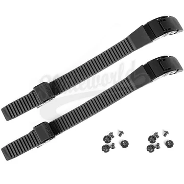 Powerslide Classic Buckle black görkorcsolya csat több méretben