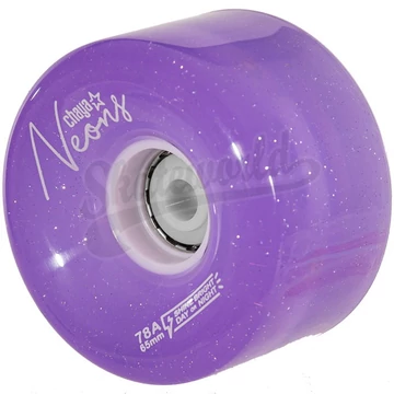 Chaya Neons Purple 65mm/78A LED világítós görkorcsolya kerék