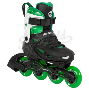 Powerslide Phuzion Universe green 4 wheeler gyerek állítható görkorcsolya