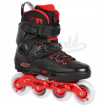 Powerslide NEXT 80 Black/Red Trinity görkorcsolya