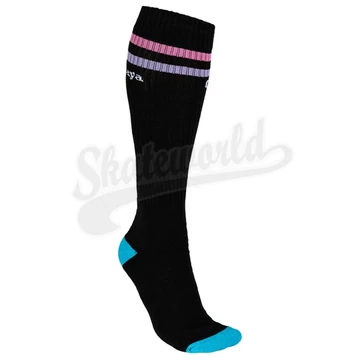 Chaya Quad Roller Skate Socks black/blue térdzokni