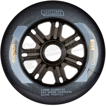 IQON Access Dark Grey 125mm/85A görkorcsolya kerék
