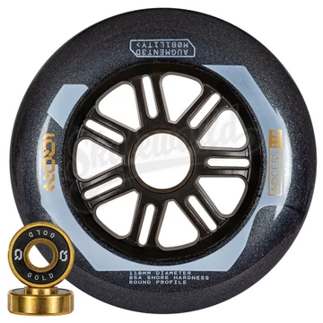 IQON Access Combo Dark Grey 110mm/85A görkorcsolya kerék