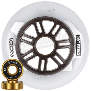 IQON Access Combo Natural 100mm/85A görkorcsolya kerék