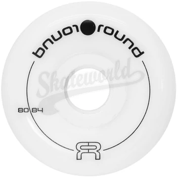 FR Round white 80mm/84A white görkorcsolya kerék