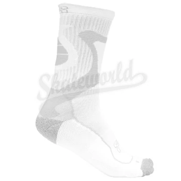 FR Nano Sports Socks white görkorcsolya zokni