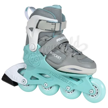 Powerslide Rocket teal/grey görkorcsolya