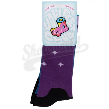 Powerslide Ugly Feet Club Miri socks Here Now görkorcsolya zokni