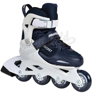 Powerslide Rocket white/blue görkorcsolya