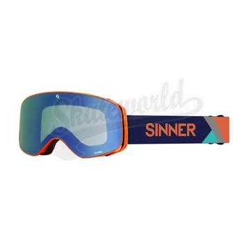 Sinner Olimpia kék/narancs síszemüveg