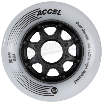 Powerslide Accel Race Dual Density 90mm/85A görkorcsolya kerék - 8db