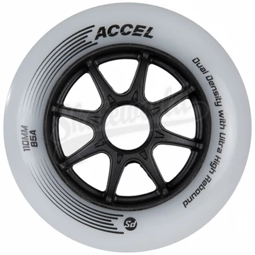 Powerslide Accel Race Dual Density 110mm/85A görkorcsolya kerék - 8db