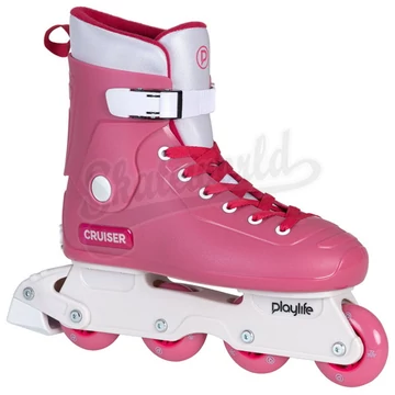 Playlife Cruiser Pink gyerek állítható városi görkorcsolya
