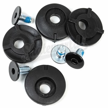 IQON black Cuff Button szárcsavar