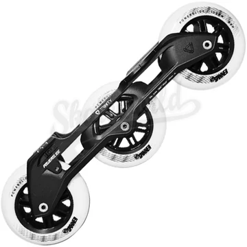 Powerslide Trinity Urban Elite Casted AL 3x100mm black 250mm görkorcsolya sín szett