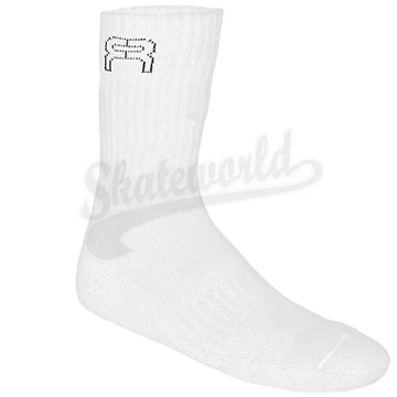 FR Sports Socks White görkorcsolya zokni