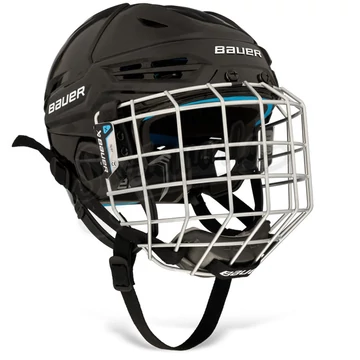 Bauer RE-AKT 55 fekete rácsos hoki sisak