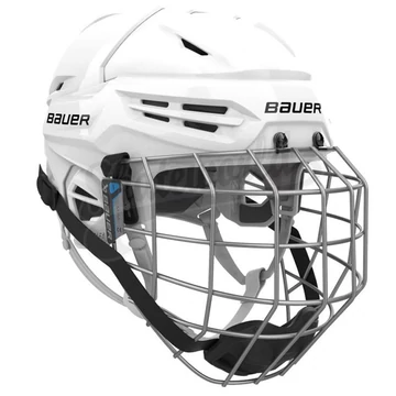 Bauer RE-AKT 55 fehér rácsos hoki sisak
