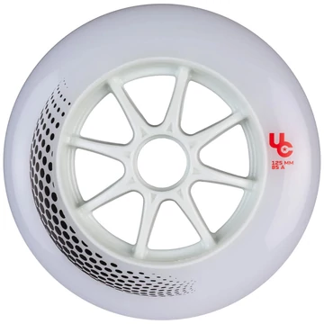 Undercover Vortex 125mm/85A white görkorcsolya kerék