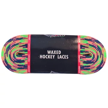 Skateworld korcsolya fűző green/pink/blue waxos