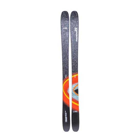 Line Pandora 92 black/orange freeride síléc