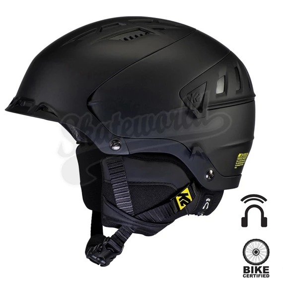 K2 Diversion black  bukósisak