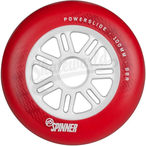 Powerslide Spinner 100mm/88A red görkorcsolya kerék