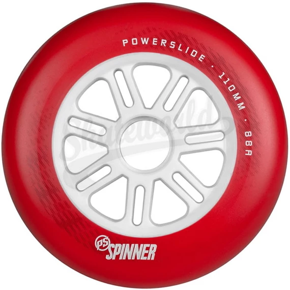 Powerslide Spinner 110mm/88A red görkorcsolya kerék