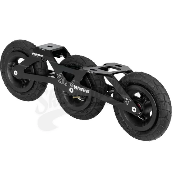Powerslide Renegade 125 Trinity Off Road terep görkorcsolya sínszett