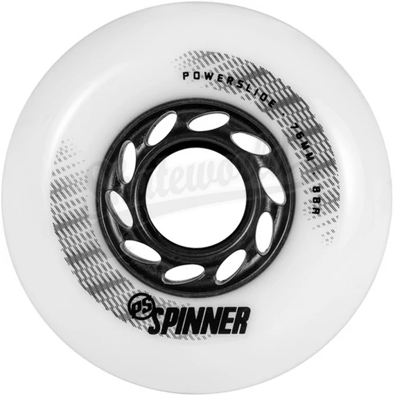 Powerslide Spinner 76mm/88A white görkorcsolya kerék