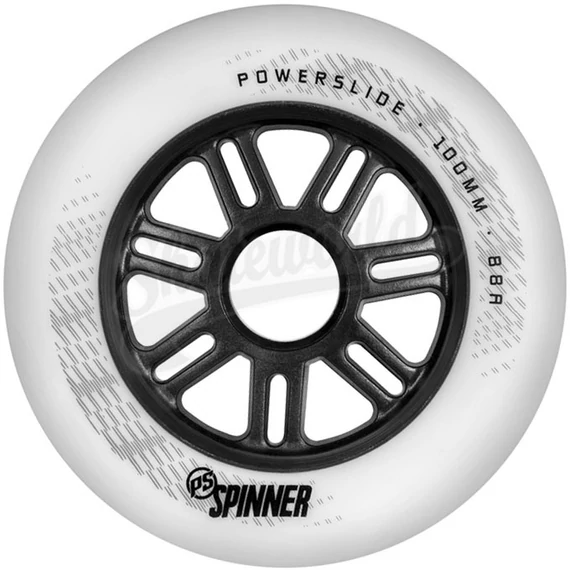 Powerslide Spinner 100mm/88A white görkorcsolya kerék