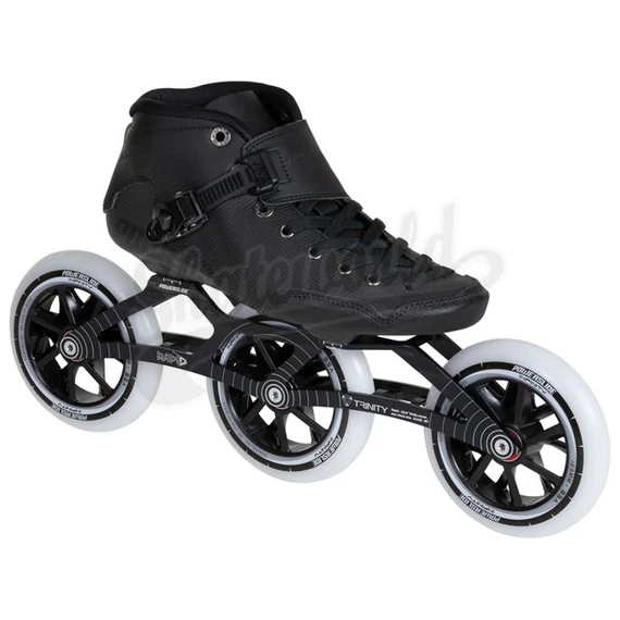 Powerslide Puls Trinity black 3x125 gyorsasági görkorcsolya