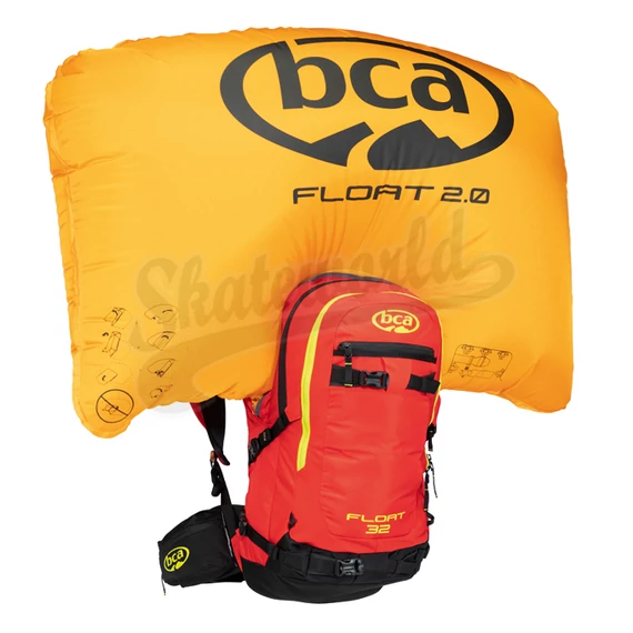 BCA Float 32 warning red 2.0 lavina hátizsák - 32L