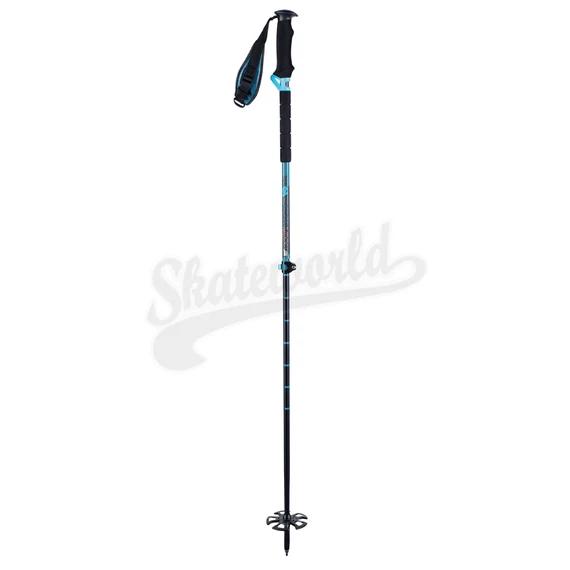 K2 LockJaw Carbon blue túra síbot - 90-130cm