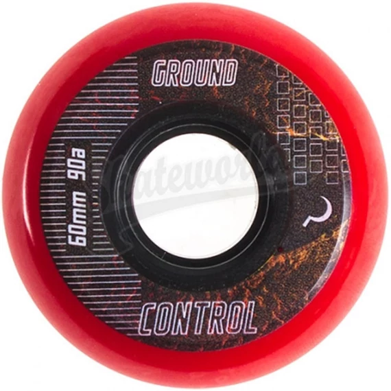 Ground Control Earth City red 60mm/90A kerék