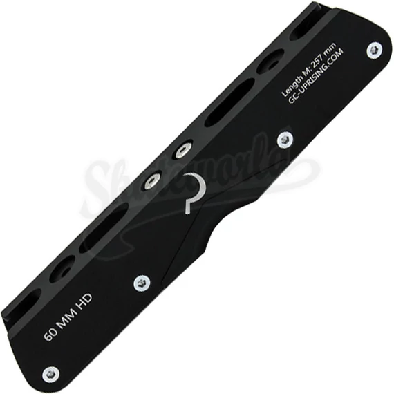 Ground Control HD 60mm black Alu agresszív görkorcsolya sín